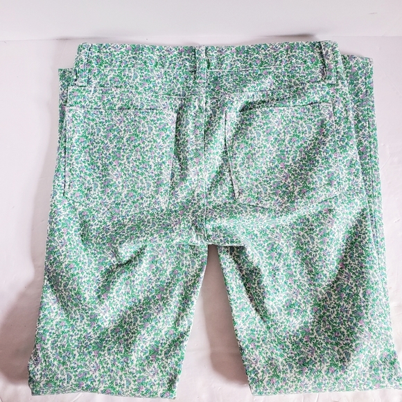 J. CREW Liberty Floral Toothpick Skinny Jeans 24 - Picture 6 of 9